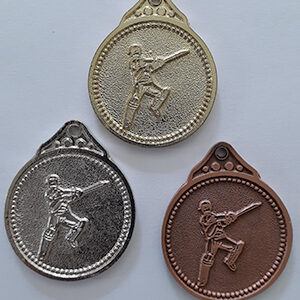 38mm Cricket Medal