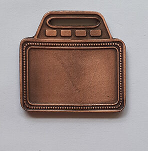 50mm Oblong Bead Medal