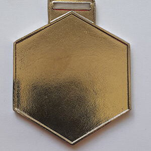 75mm Hexagonal Medal