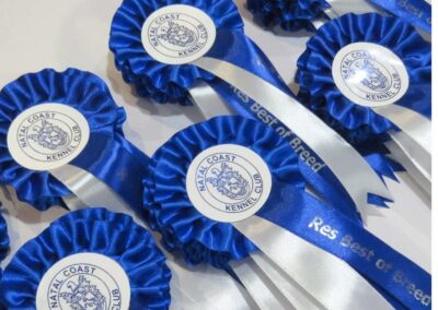 Rosettes and ribbons