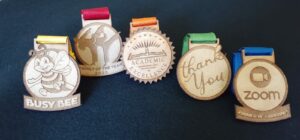 Wooden Medal 3