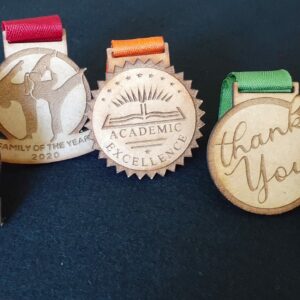 Wooden Medal 3