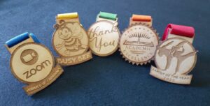 Wooden Medal 3 - Image 2
