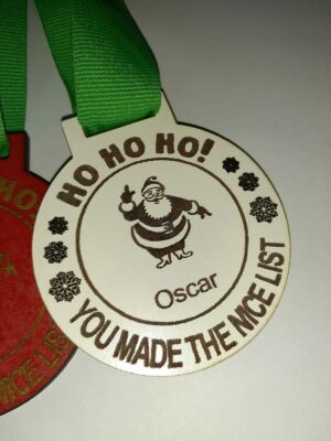 Wooden Medal 5